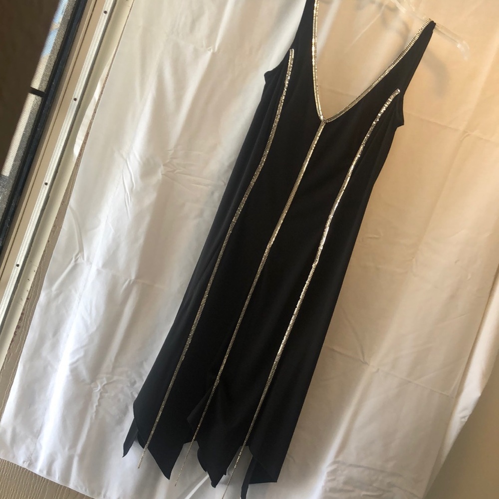 Black Flapper Style Party Dress